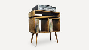 GALLA - Mid Century Modern Record Console