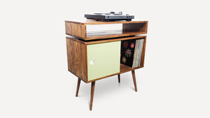 LARA - Mid Century Modern Record Console