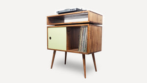 LARA - Mid Century Modern Record Console